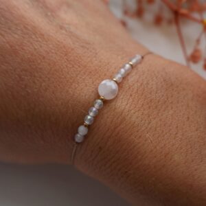 Bransoletka Rose Quartz