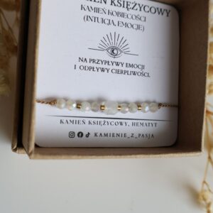 Bransoletka Kamień Księżycowy Spokój w chaosie emocji