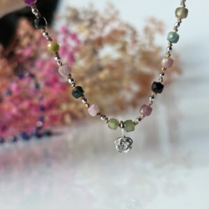 Naszyjnik Rainbow Spring silver mini